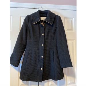 Woven Wool Coat